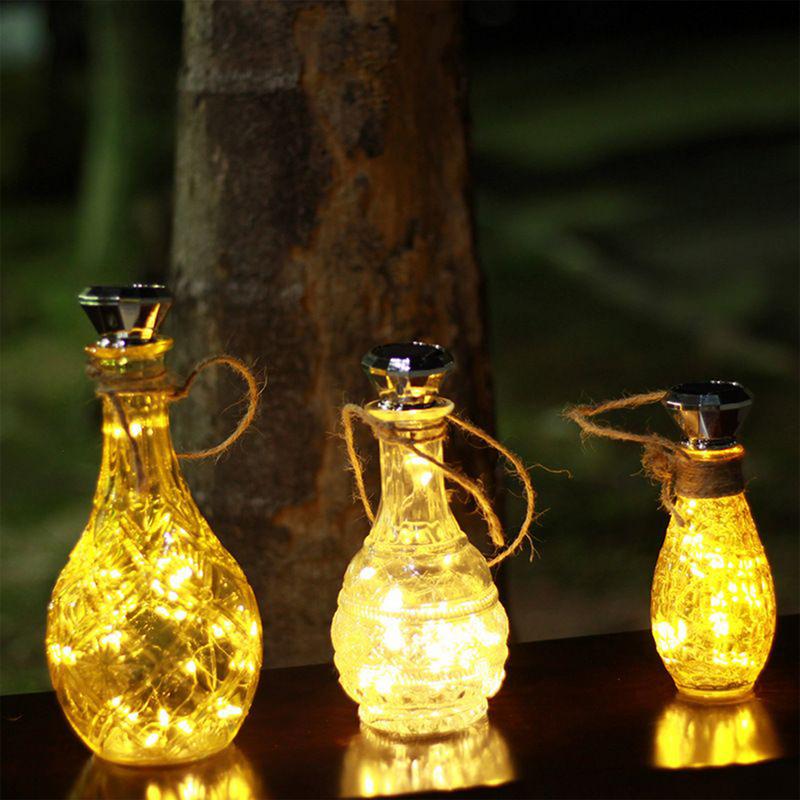 Decor Lighting Cork - Światła do butelek 6X Lampki korkowe