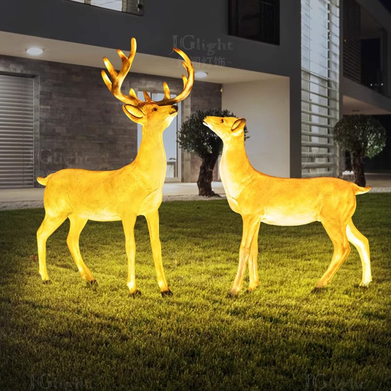 Unique Lighting Decor - Zwierzęta uliczne Oświetlenie Aranżacja krajobrazu Modna
