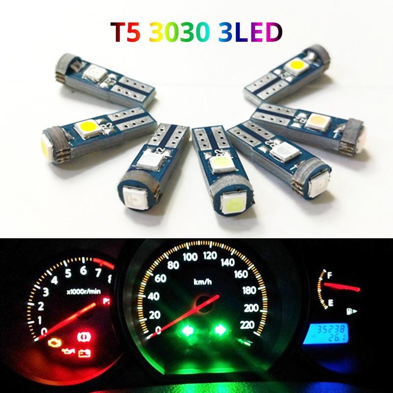 Lighting Interior Decor - 10 szt. Żarówek LED T5 Canbus