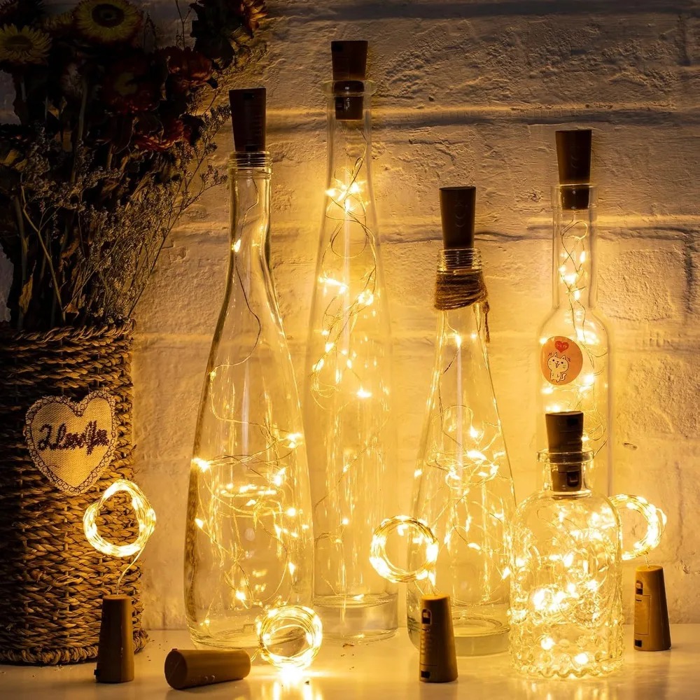 Decor Lighting Cork - Lampki LED w kształcie korków do