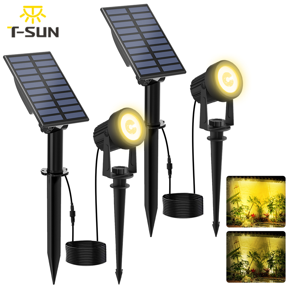 Lighting Decor Sunrise - 2 sztuk Super Bright reflektor solarny