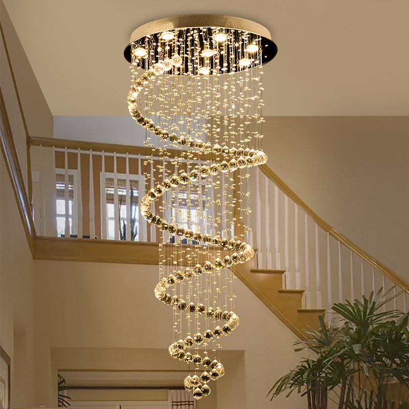 Decor Lighting Online - Długa lampa wisząca na schody, lampa
