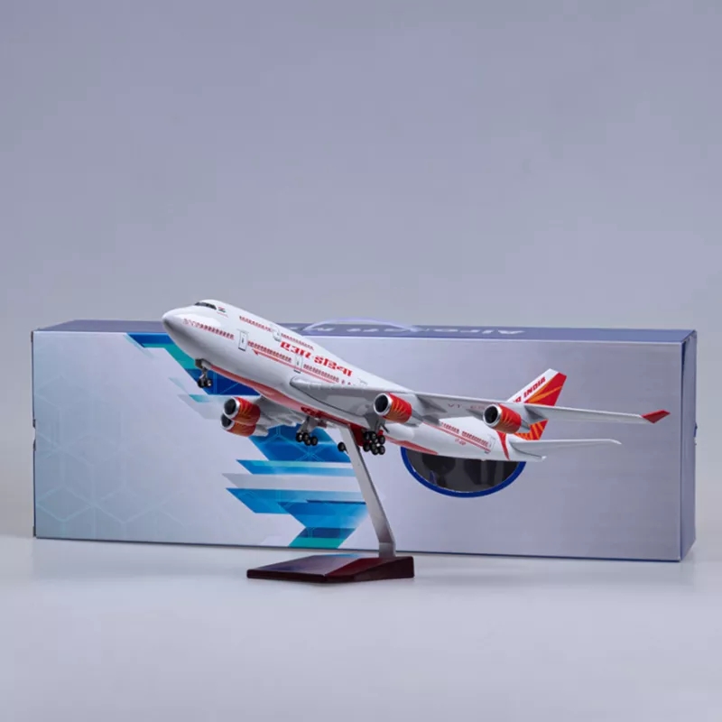 Decor Lighting India - Model samolotu Air India Airlines B747,