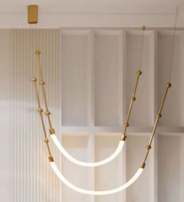 Decor Lighting Online - Nordic Line LED Silikonowy Żyrandol Nowoczesna