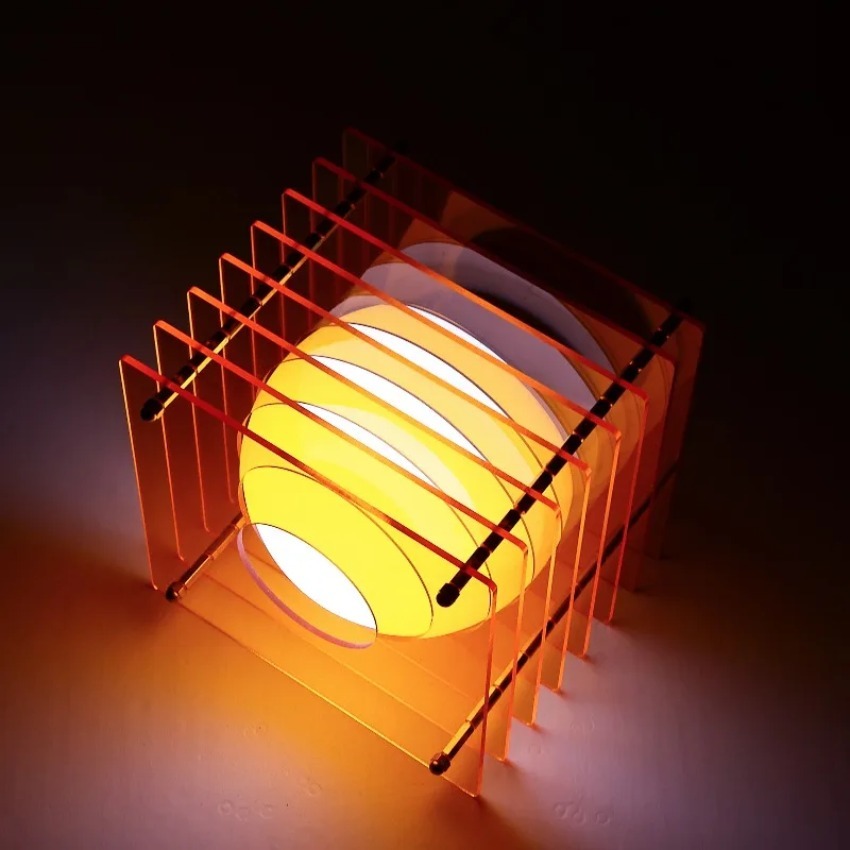 Led Moon Lamp - Lampa Księżyc DIY Akrylowa Lampa z