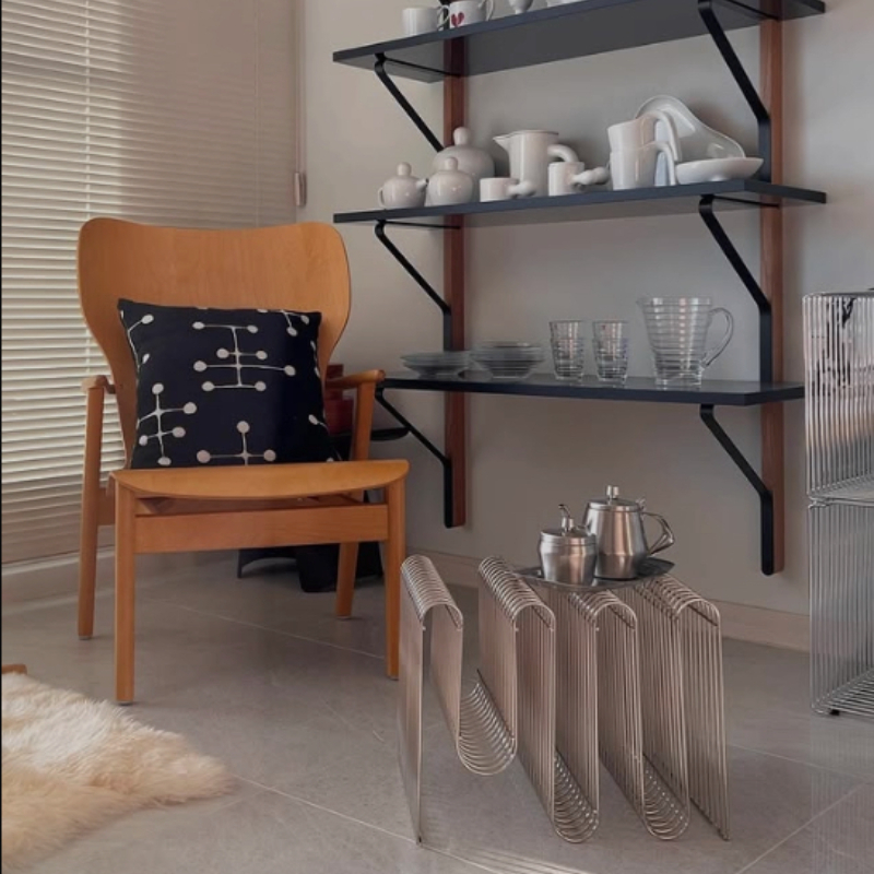 Lighting And Decor Magazine - Stojak na czasopisma w stylu light