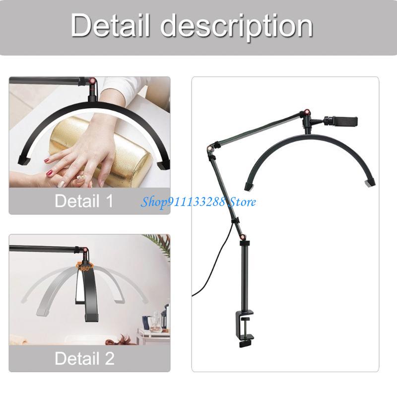 Led Moon Lamp - G88D Lampa półksiężycowa Pierścienie wideo Lash