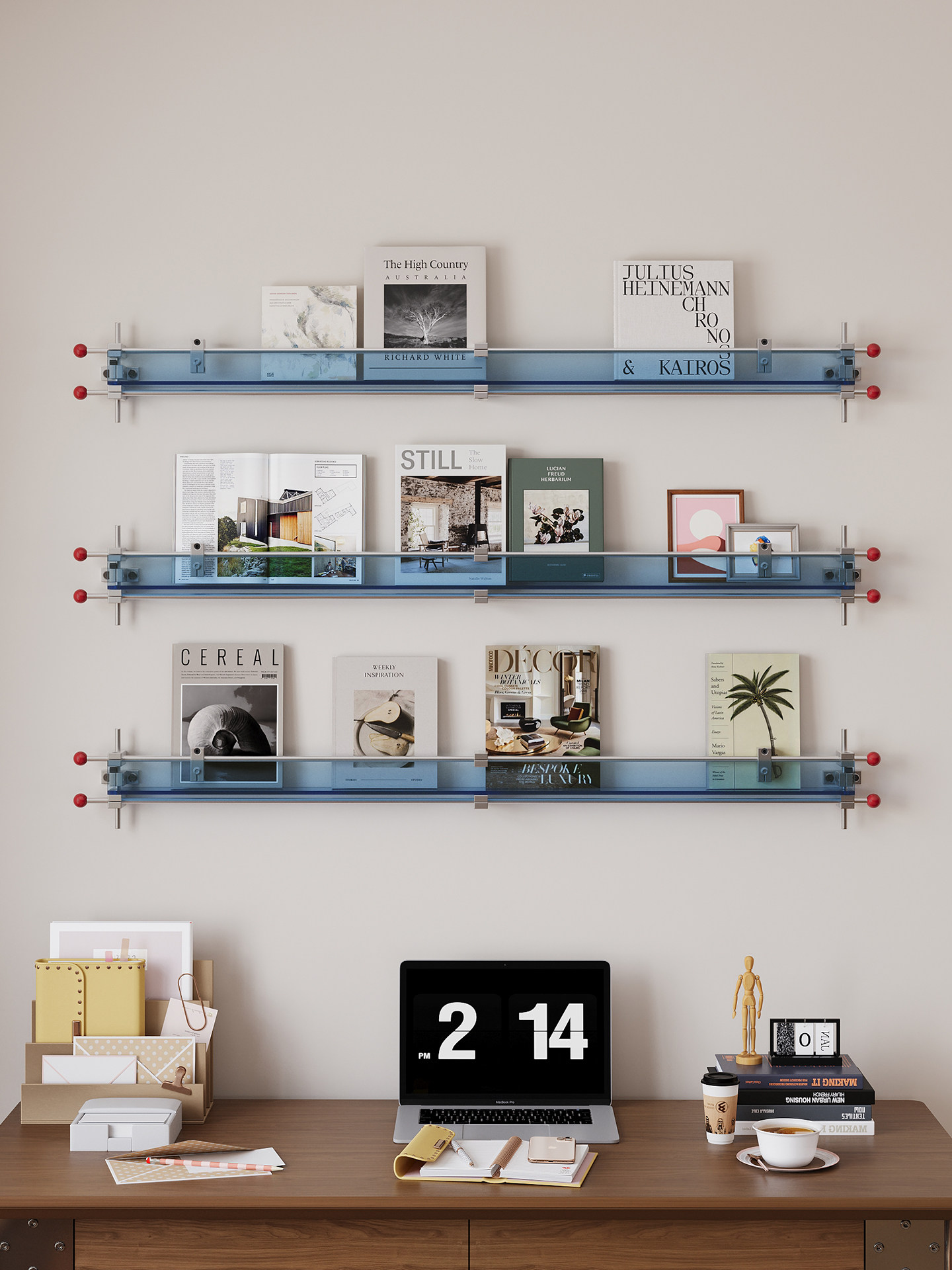 Akrylowy stojak na czasopisma  – Lighting And Decor Magazine recenzja i cena