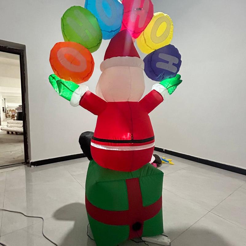 Nadmuchiwany Święty Mikołaj z  – Up Lighting Decor recenzja i cena