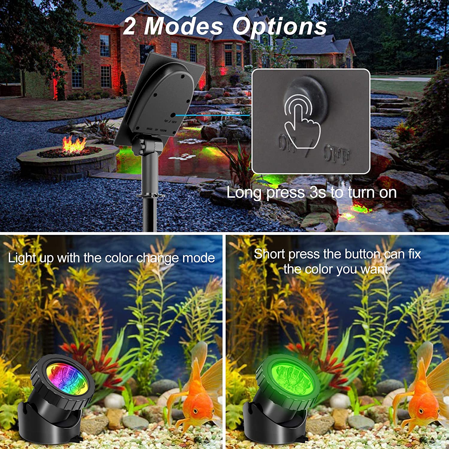 Solar podwodne lampy Outdoor R – Lighting Decor Sunrise recenzja i cena