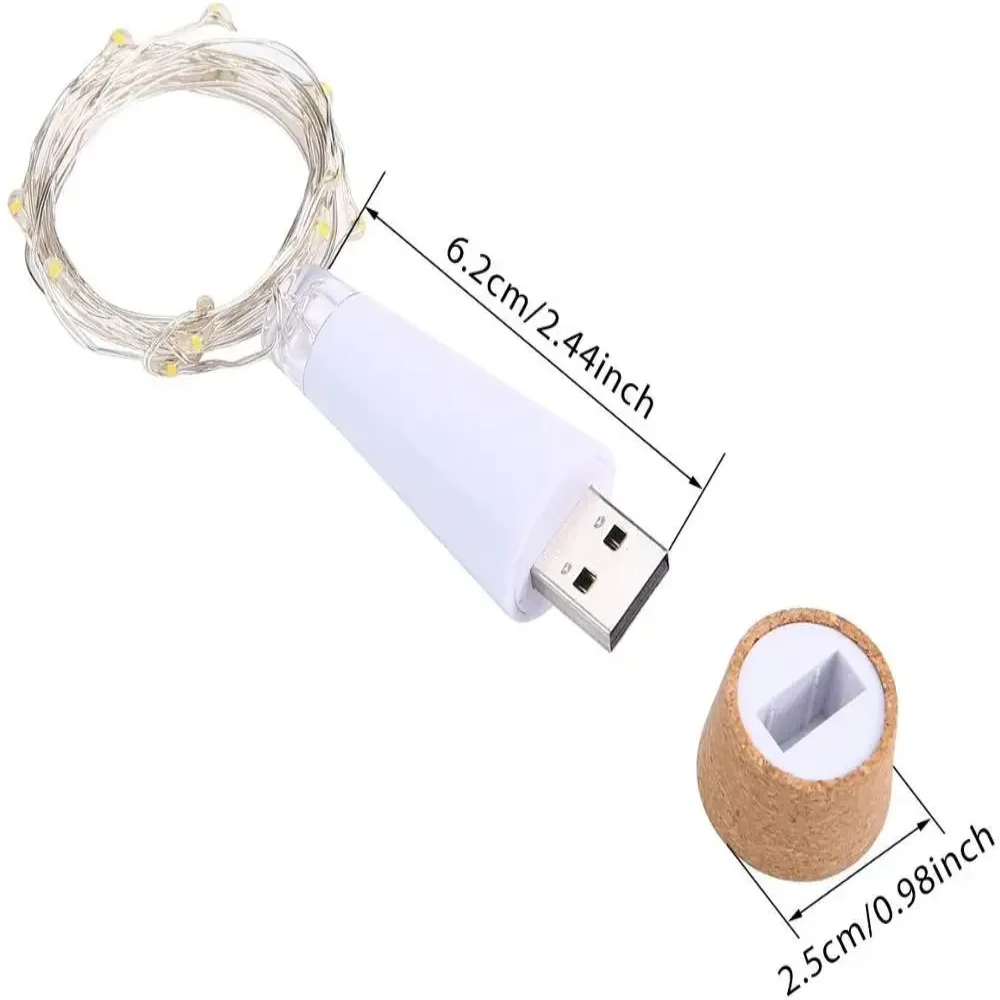 20 LED Lampki Korkowe Butelki  – Decor Lighting Cork recenzja i cena