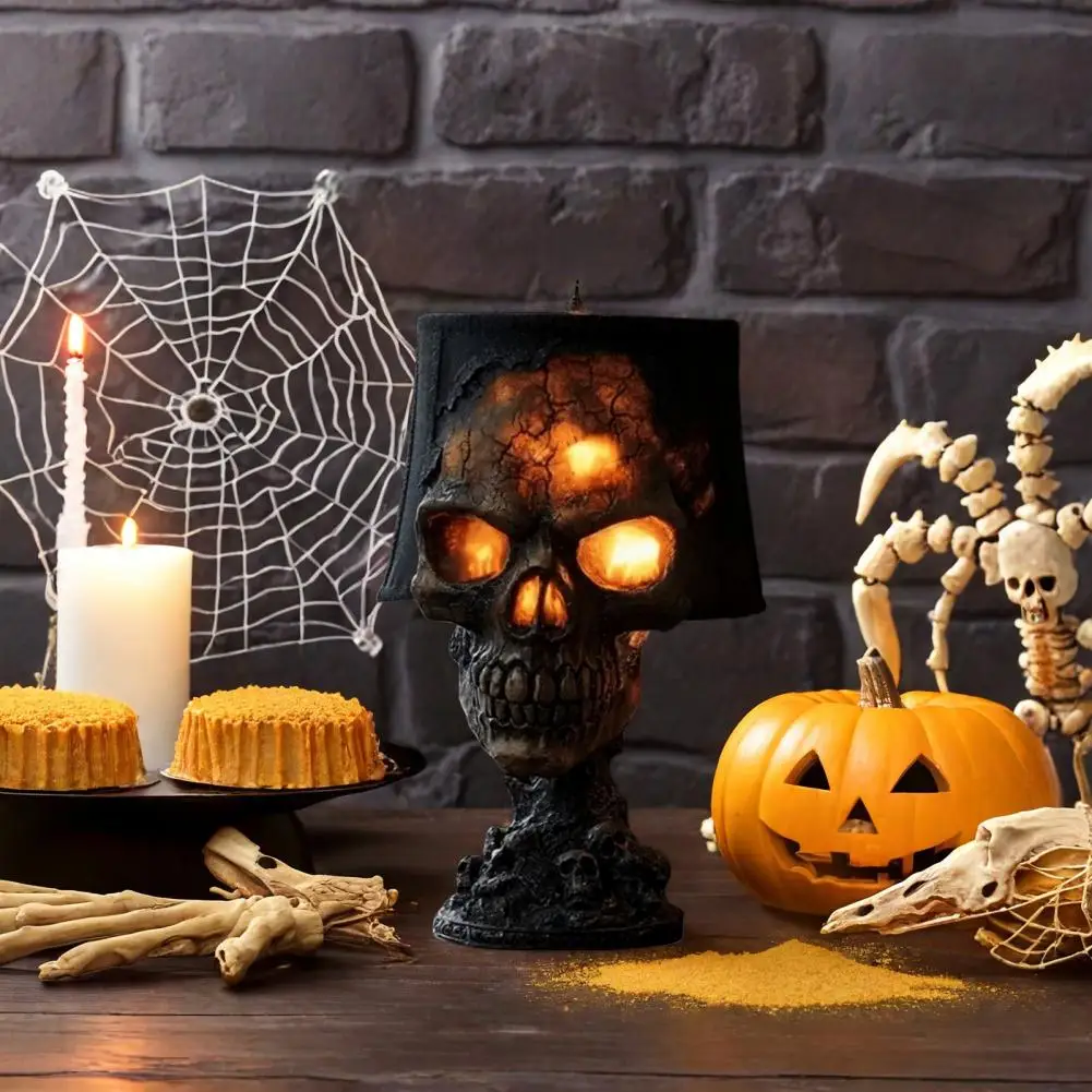Lampa Halloweenowa z kamienia  – Unique Lighting Decor recenzja i cena