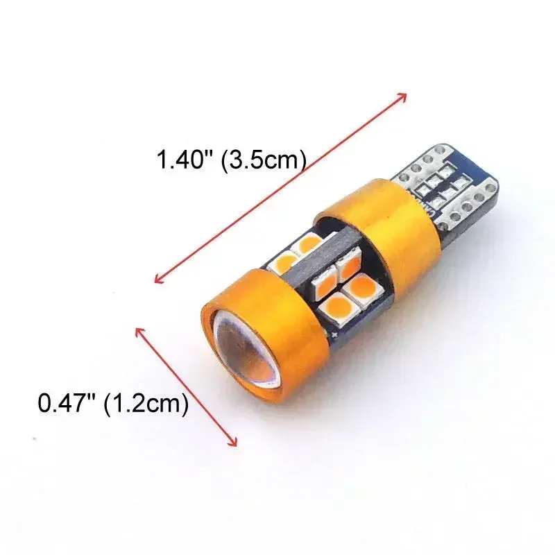 2 szt. Samochód T10 12V światł – Orange Lighting Decor recenzja i cena