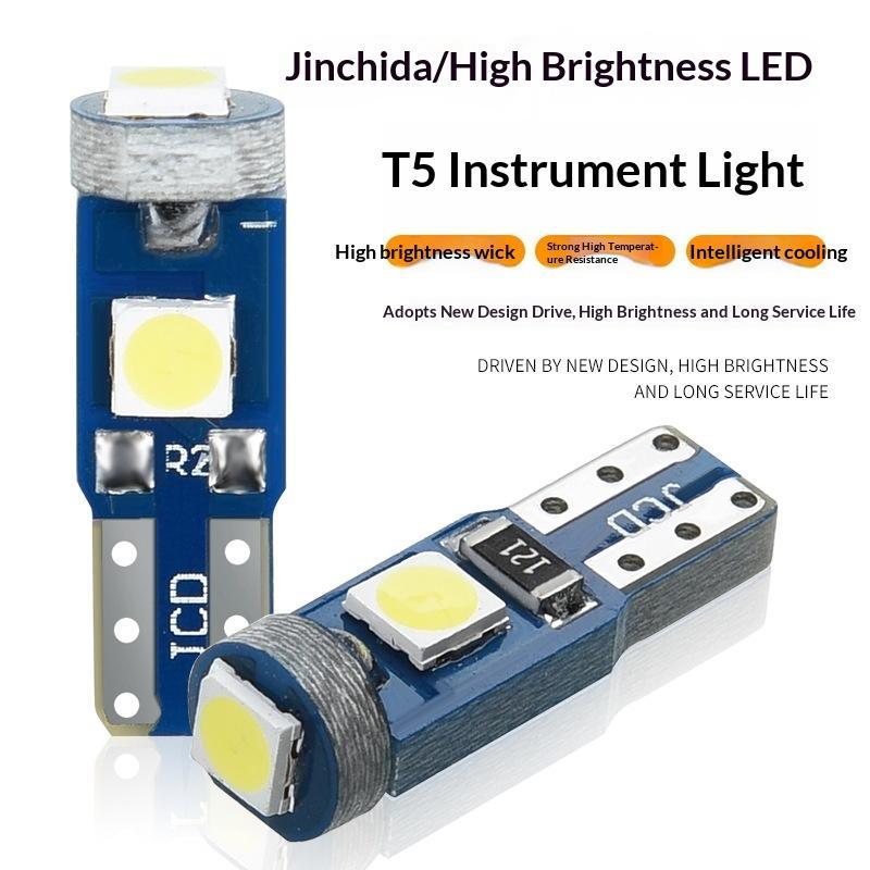 10 szt. Żarówek LED T5 Canbus  – Lighting Interior Decor recenzja i cena