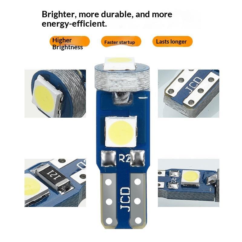 10 szt. Żarówek LED T5 Canbus  – Lighting Interior Decor recenzja i cena