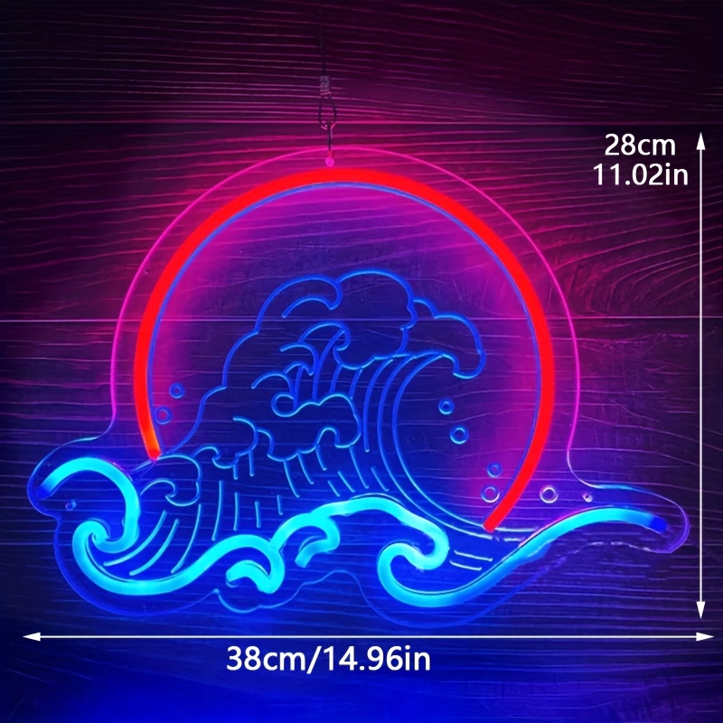Neon LED z efektem fal, symulu – Lighting Decor Sunrise recenzja i cena