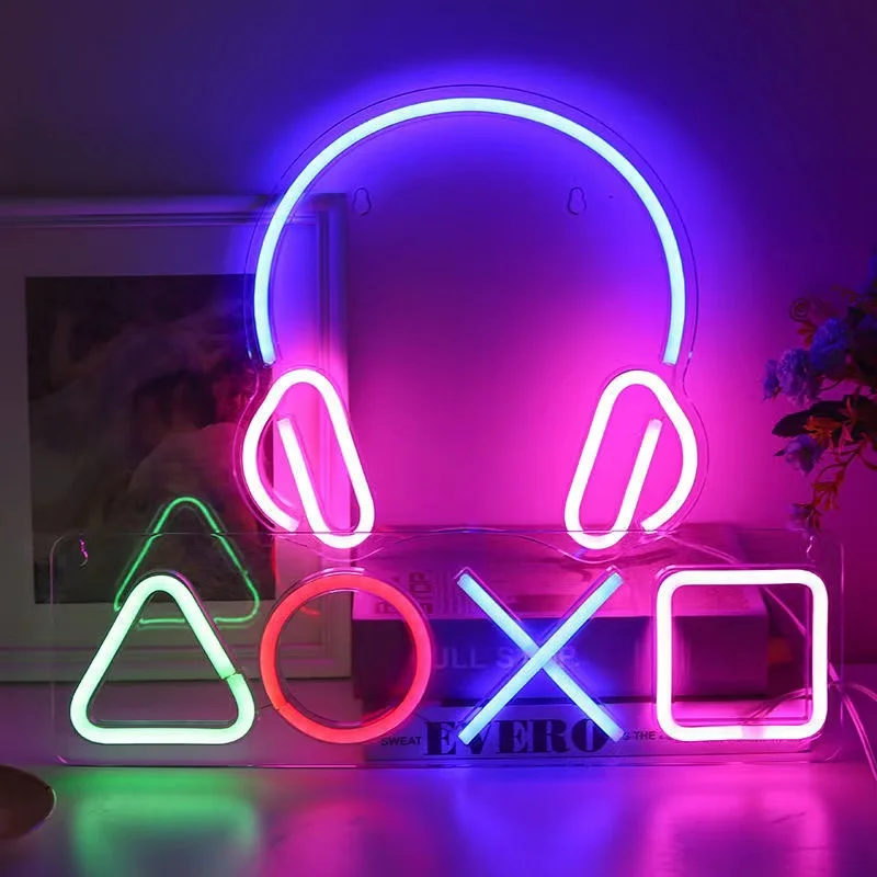 Gra Neonowe znaki nocne na ści – Bedroom Lighting Decor Ideas recenzja i cena