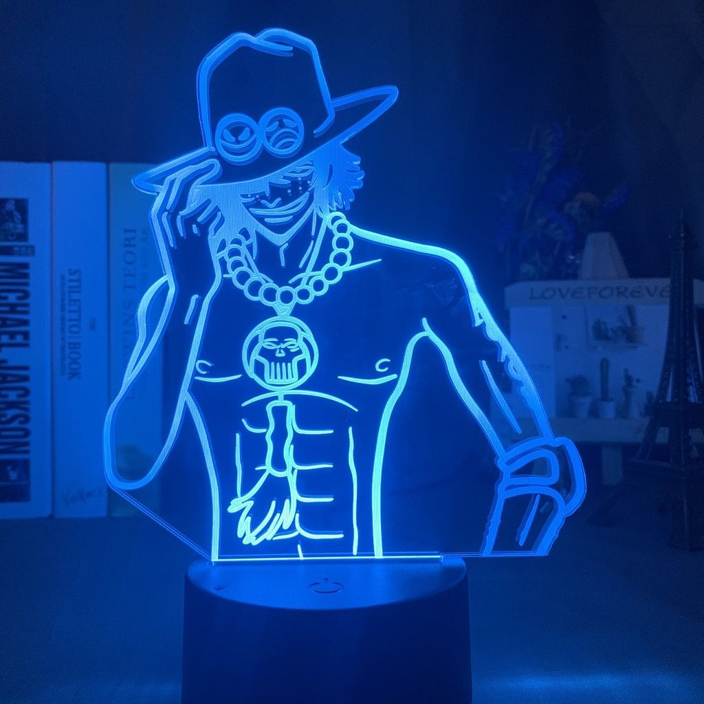 Figurka Akrylowa One Piece Ace – Up Lighting Decor recenzja i cena