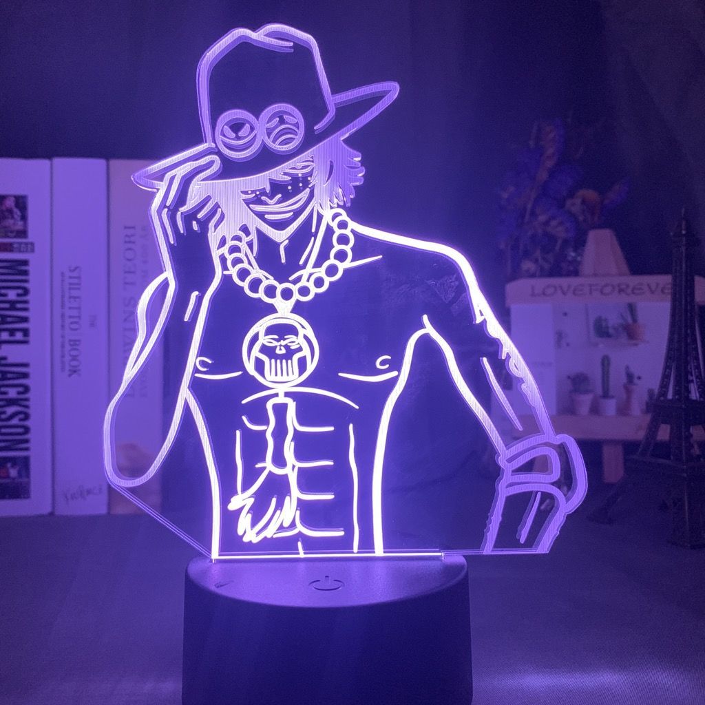 Figurka Akrylowa One Piece Ace – Up Lighting Decor recenzja i cena
