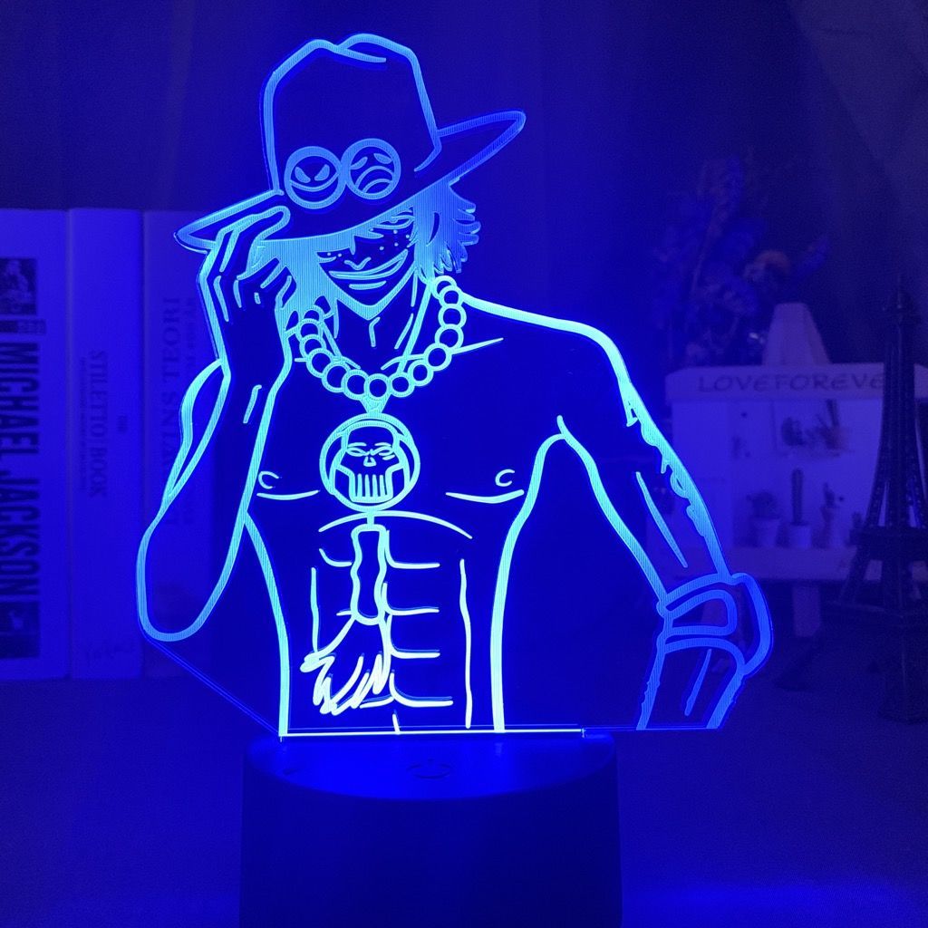 Figurka Akrylowa One Piece Ace – Up Lighting Decor recenzja i cena
