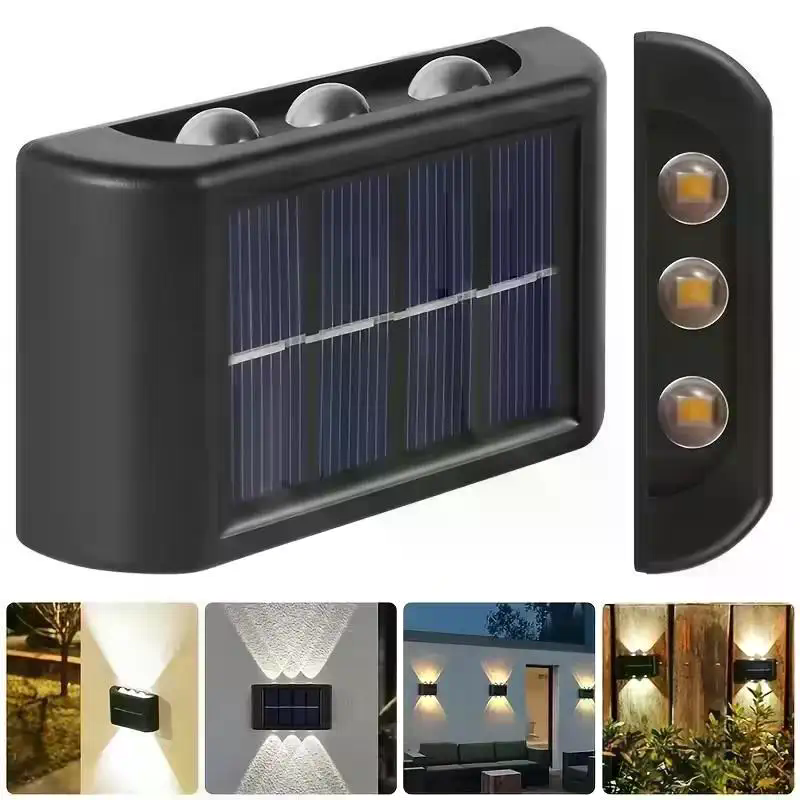 Solarna lampa ścienna zewnętrz – Up Lighting Decor recenzja i cena