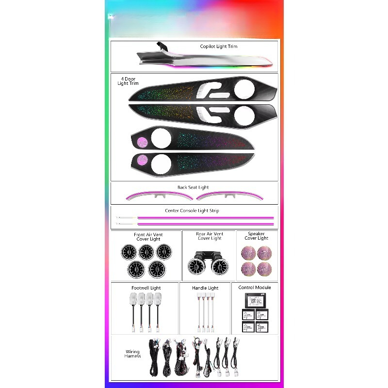 Dynamiczne panele ozdobne LED  – Lighting Interior Decor recenzja i cena