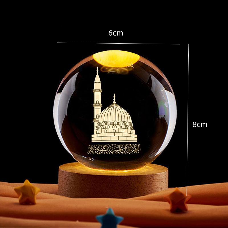 Dekoracja Ramadanowa Kryształo – Led Moon Lamp recenzja i cena