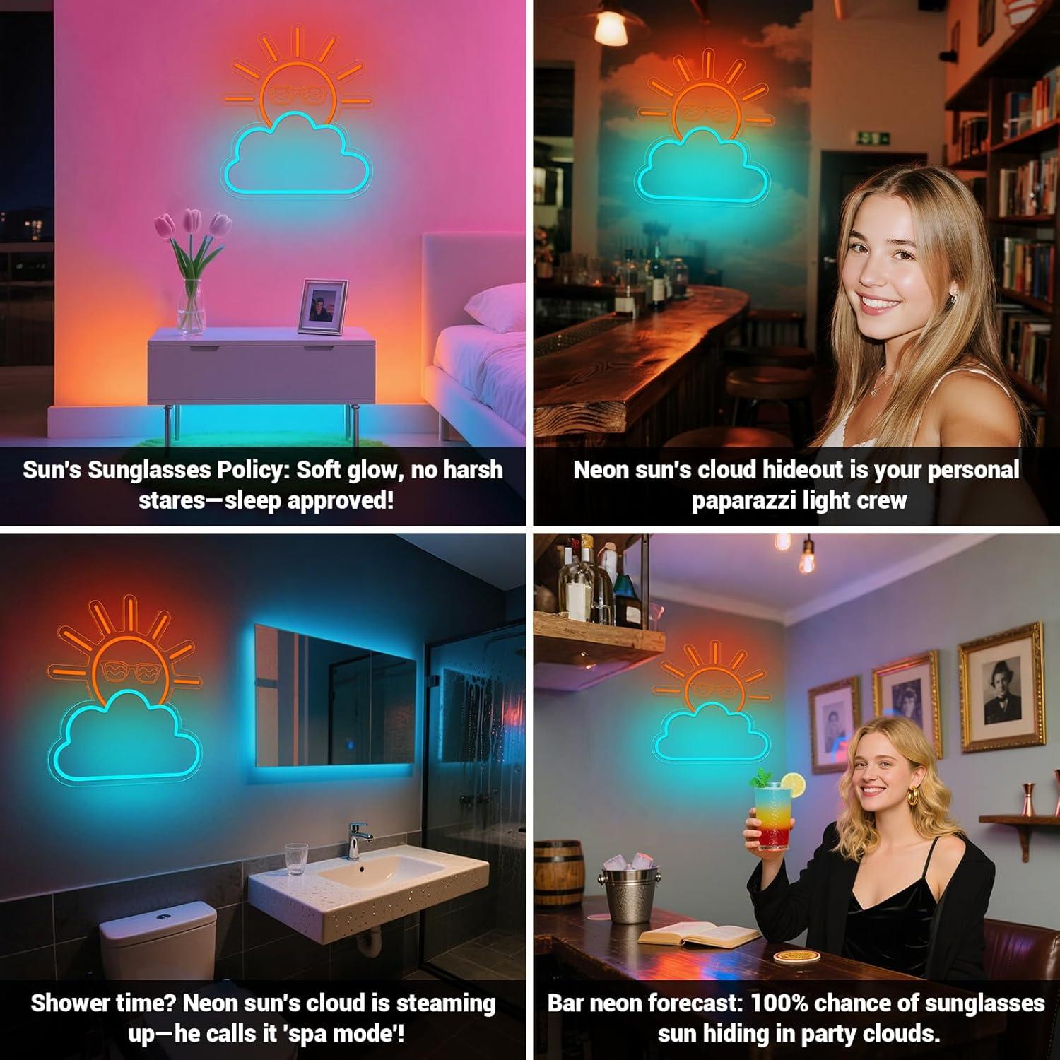 Neonowy znak LED Wschód Słońca – Lighting Decor Sunrise recenzja i cena