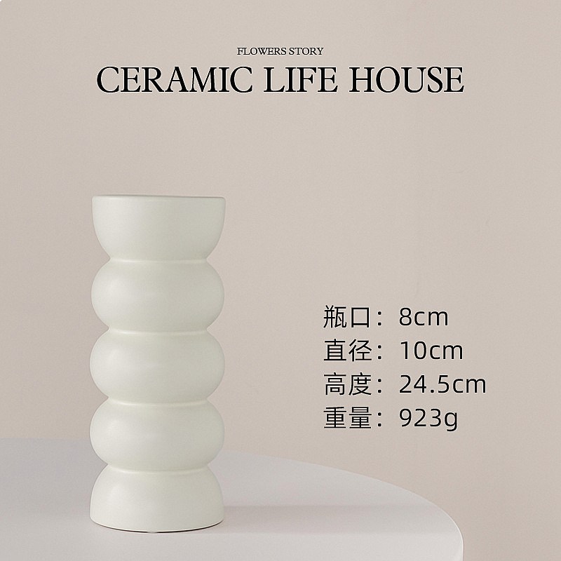 Wazon ceramiczny w stylu Mid-C – Unique Lighting Decor recenzja i cena