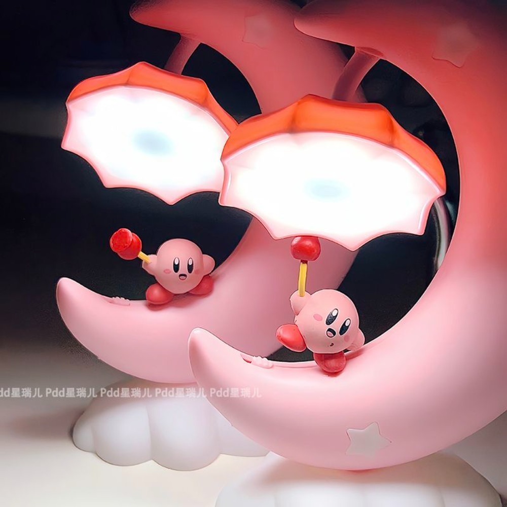 Urocza lampka nocna Kirby, kaw – Led Moon Lamp recenzja i cena