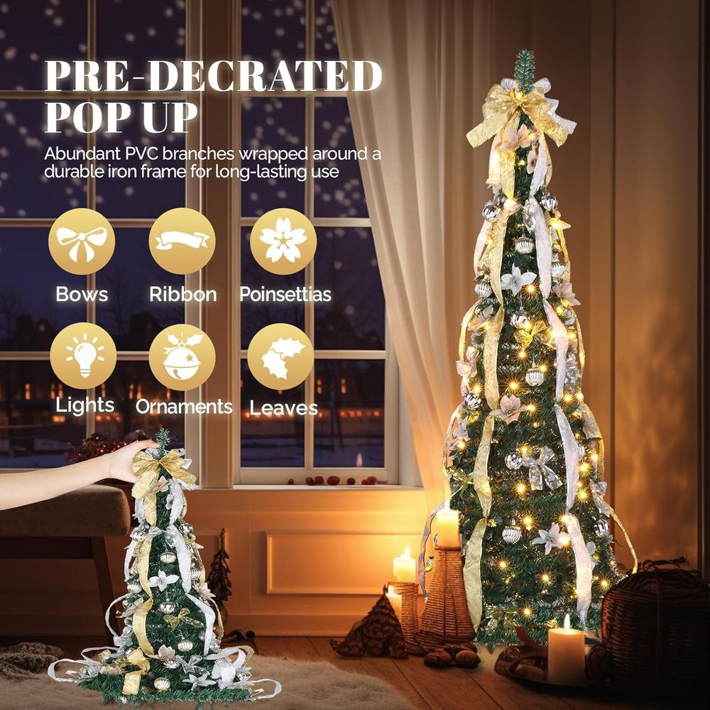Sztuczna choinka bożonarodzeni – Up Lighting Decor recenzja i cena