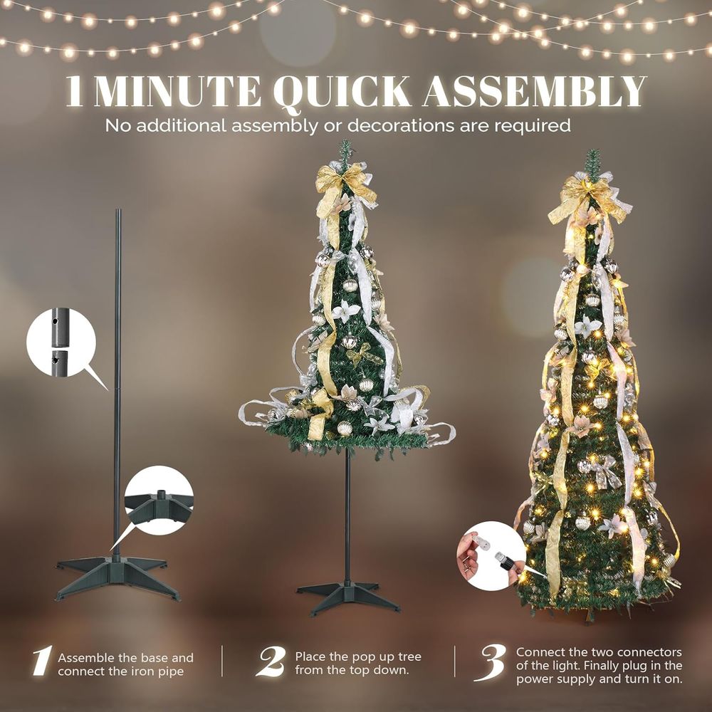 Sztuczna choinka bożonarodzeni – Up Lighting Decor recenzja i cena