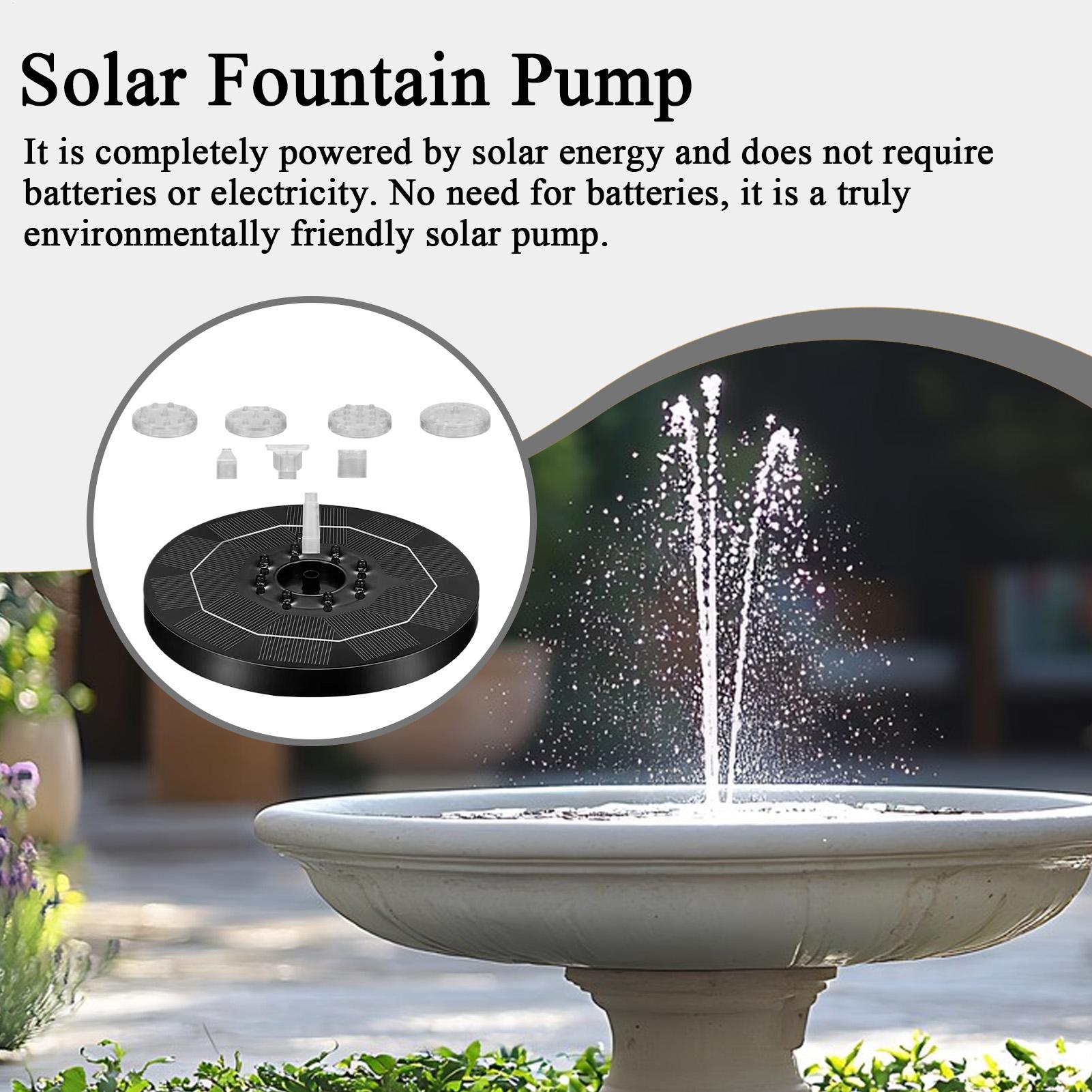Pompa fontannowa solarna z reg – Up Lighting Decor recenzja i cena