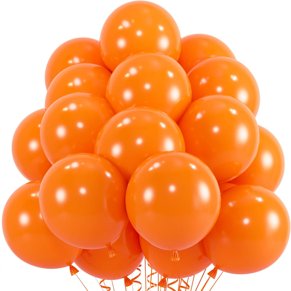 Balony lateksowe pomarańczowe  – Orange Lighting Decor recenzja i cena