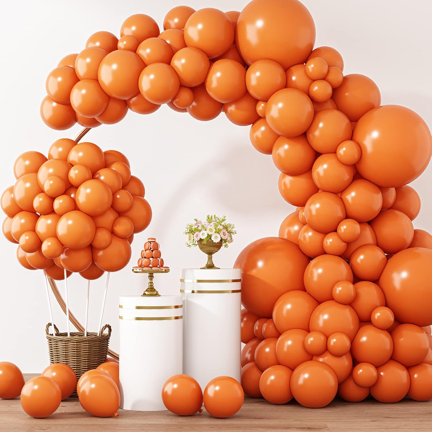 Balony lateksowe pomarańczowe  – Orange Lighting Decor recenzja i cena