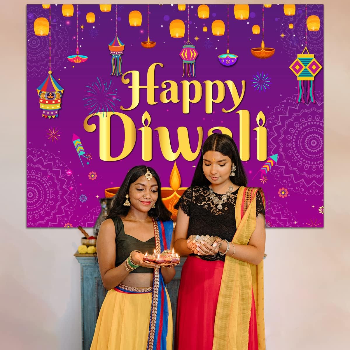 Tło fotograficzne Happy Diwali – Decor Lighting India recenzja i cena