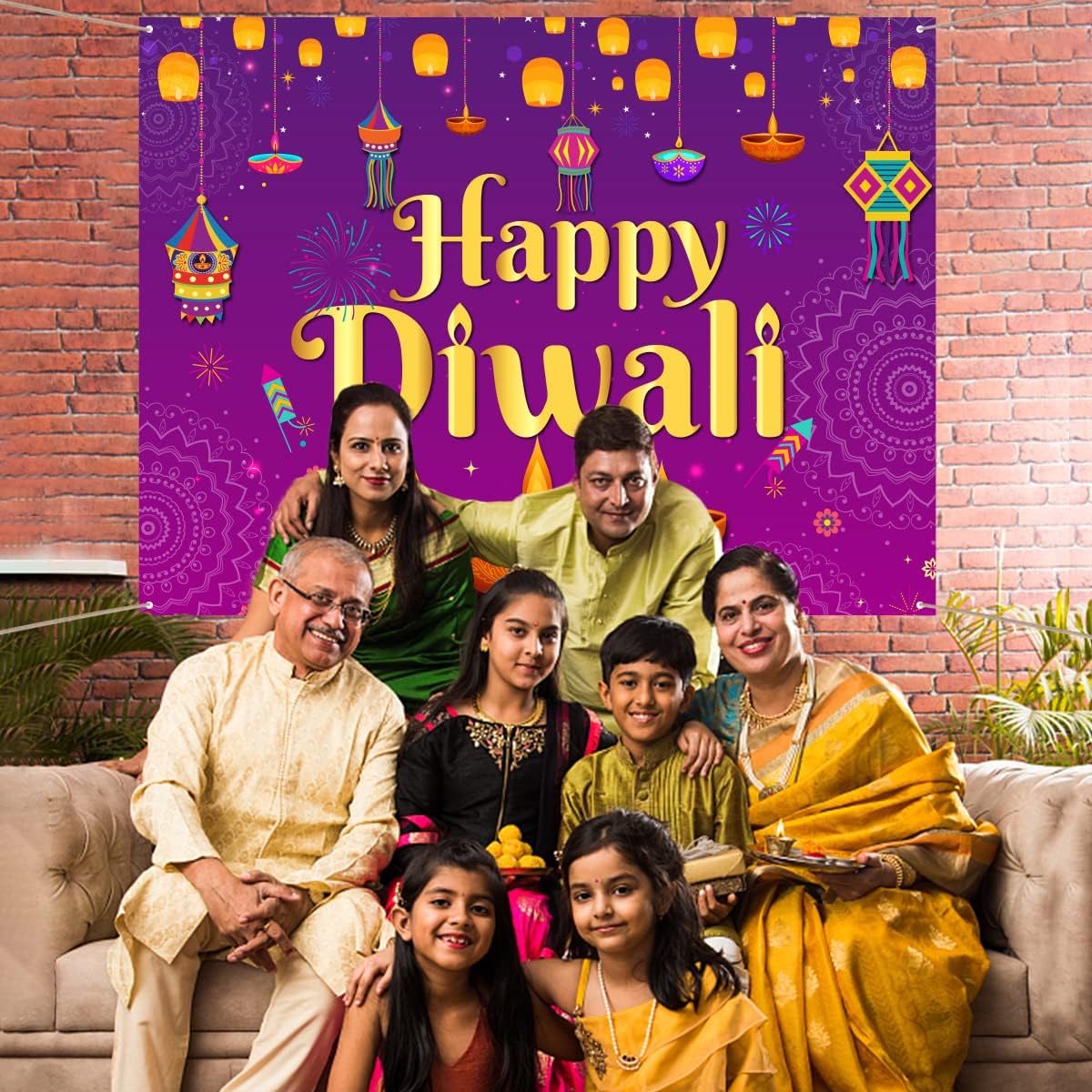 Tło fotograficzne Happy Diwali – Decor Lighting India recenzja i cena