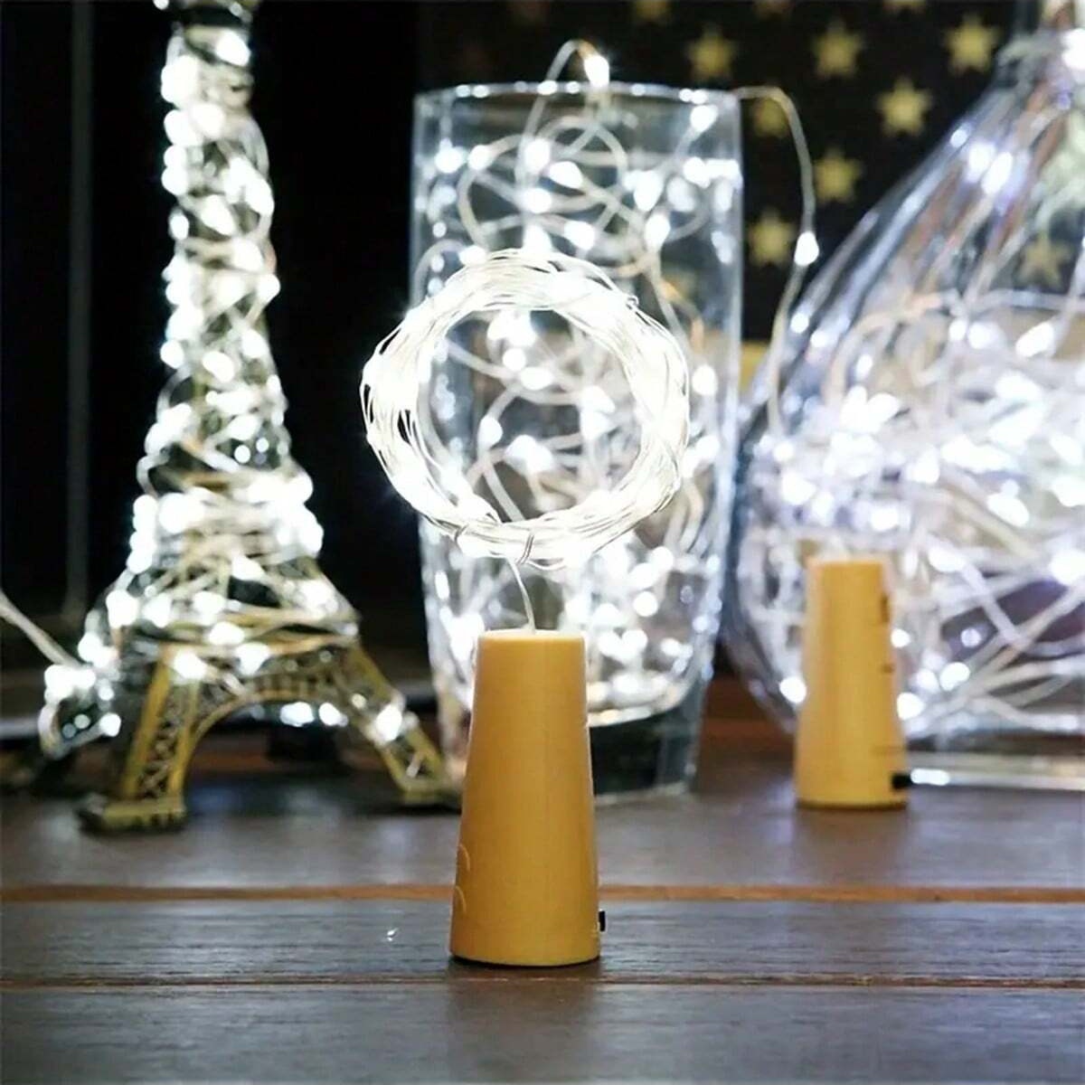 10/12 sztuk Lampki do Butelek  – Decor Lighting Cork recenzja i cena