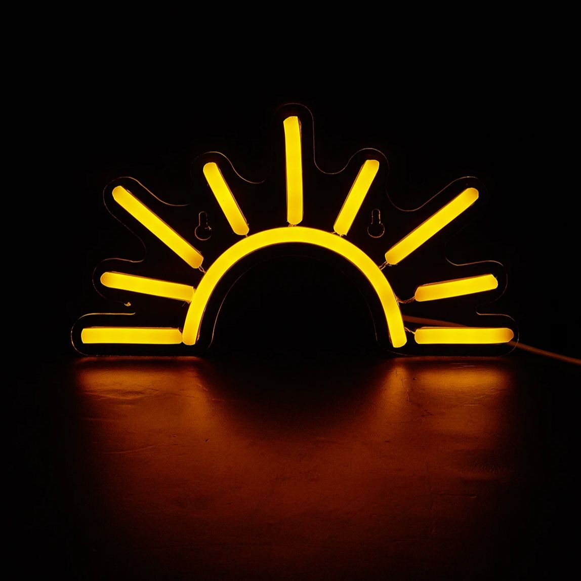Chi-Buy 1PC kształt wschodu sł – Lighting Decor Sunrise recenzja i cena
